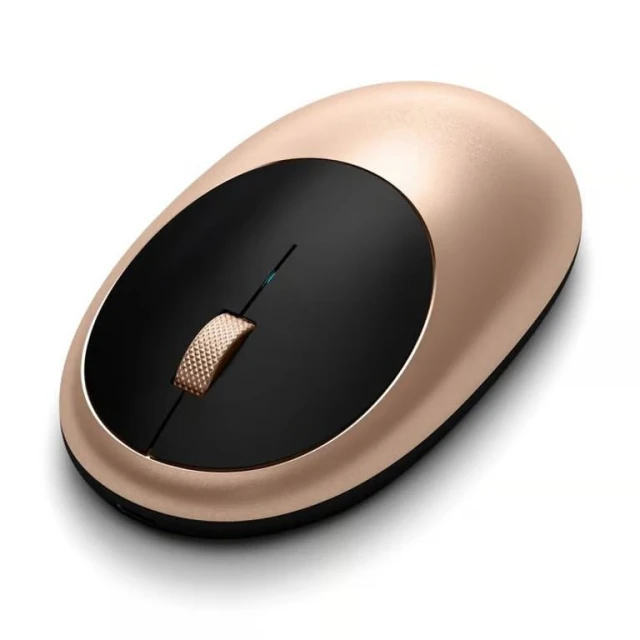 Мишка бездротова Satechi M1 1200 dpi Bluetooth Gold (879961008291)