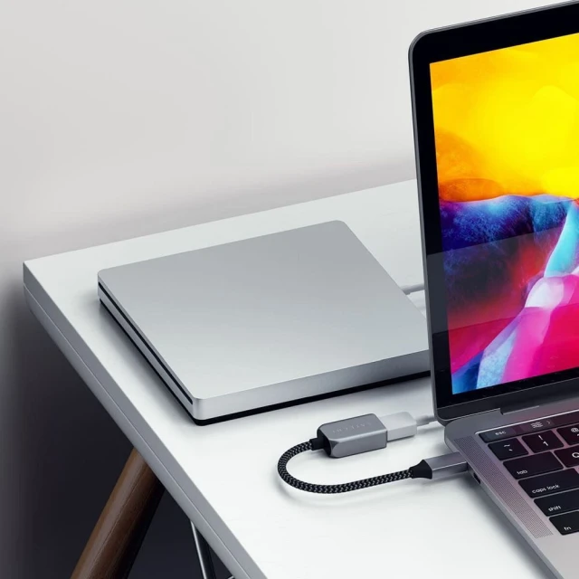 Адаптер USB C до USB A Satechi ST-UCATCM Grey (879961008857)