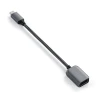 Адаптер USB C до USB A Satechi ST-UCATCM Grey (879961008857)