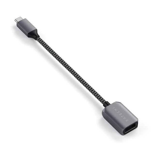 Адаптер USB C до USB A Satechi ST-UCATCM Grey (879961008857)