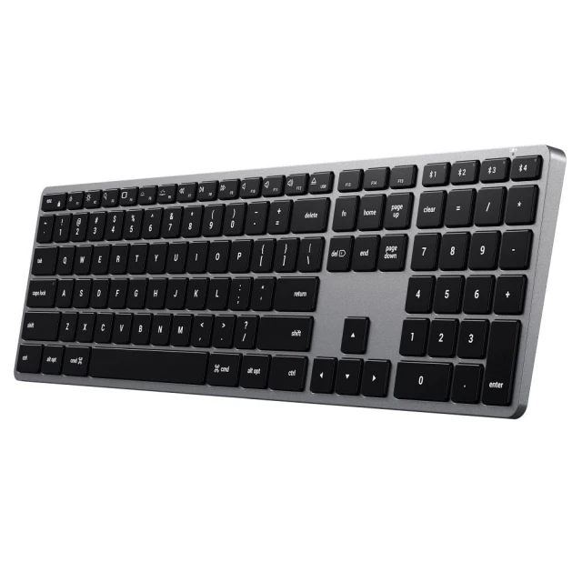 Клавіатура бездротова QWERTY Satechi Slim X3 ST-BTSX3M Grey (879961009052)
