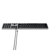 Дротова клавіатура Satechi Slim W3 Wired USB-C QWERTY Grey (879961009083)
