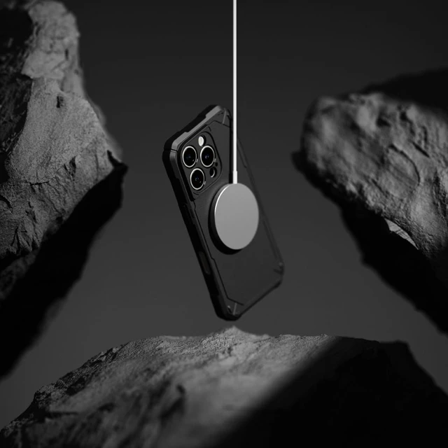 Чохол Ringke Rugged Gear для iPhone 16 Pro Black with MagSafe (8800274963771)