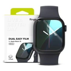 Захисна плівка Ringke Dual Easy для Apple Watch 10 42 mm (3 pack) Clear (8800274964013)