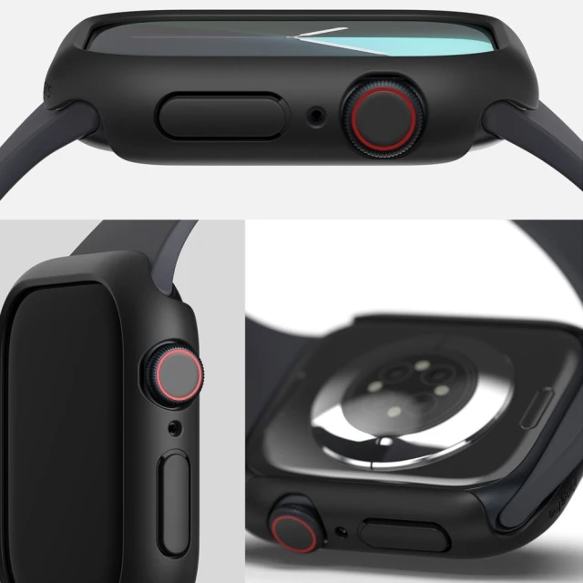 Чохол Ringke Slim для Apple Watch 10 46 mm (2 pack) Clear Matte Black (8800274964020)