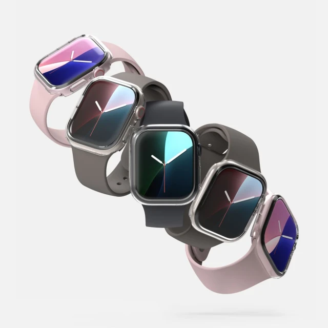 Чохол Ringke Slim для Apple Watch 10 46 mm (2 pack) Clear Matte Black (8800274964020)