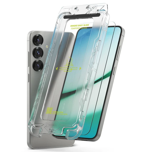 Захисне скло Ringke Easy Slide для Samsung Galaxy S25 (S931) (2 pack) Clear (8800274968448)