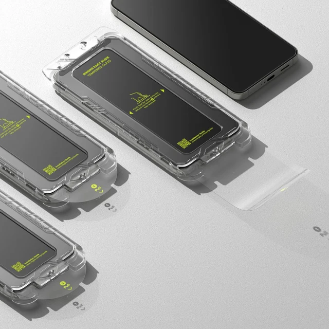 Захисне скло Ringke Easy Slide для Samsung Galaxy S25 (S931) (2 pack) Clear (8800274968448)
