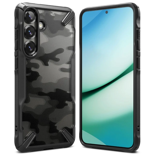 Чохол Ringke Fusion X для Samsung Galaxy S25 Plus (S936) Camo Black (8800274968684)