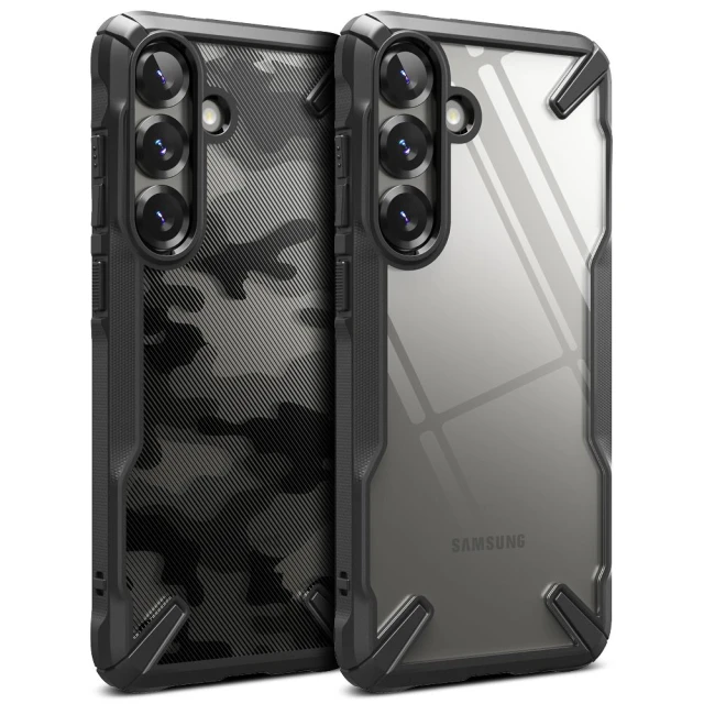 Чохол Ringke Fusion X для Samsung Galaxy S25 Plus (S936) Camo Black (8800274968684)