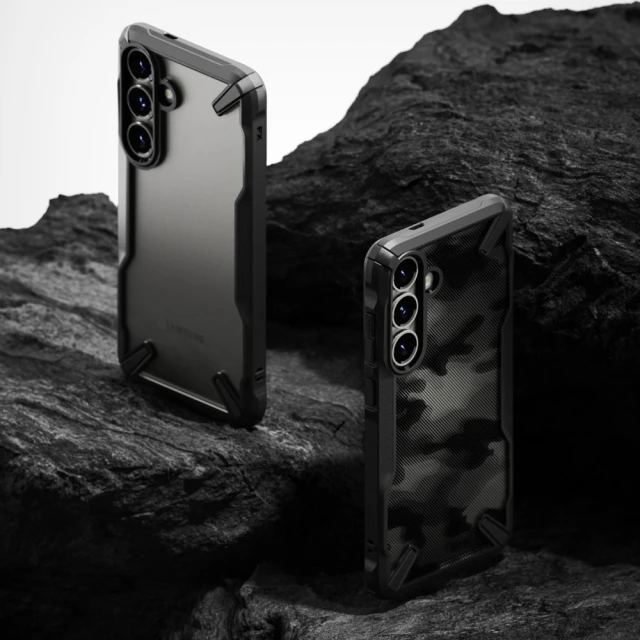 Чохол Ringke Fusion X для Samsung Galaxy S25 Plus (S936) Camo Black (8800274968684)