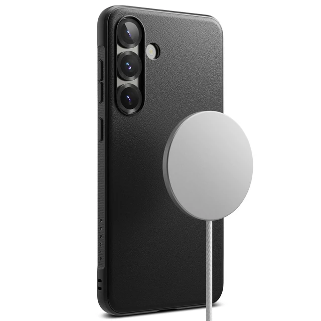Чохол Ringke Onyx Magnetic для Samsung Galaxy S25 Plus (S936) Black with MagSafe (8800274968769)