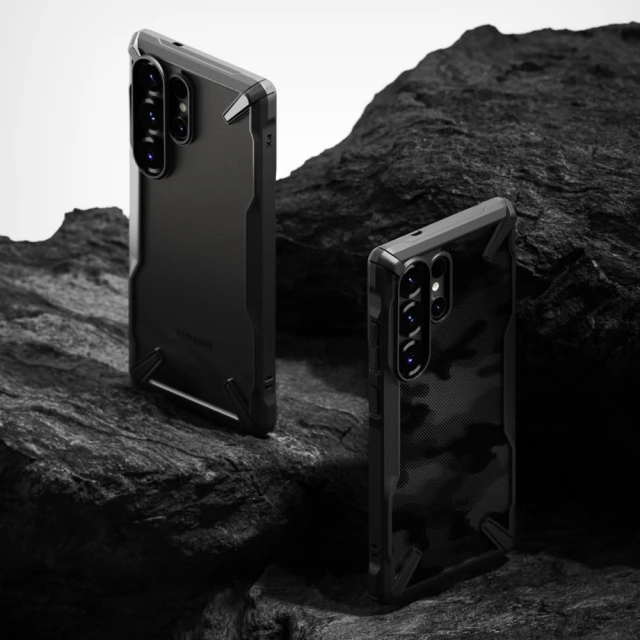 Чохол Ringke Fusion X для Samsung Galaxy S25 Ultra (S938) Black (8800274969117)
