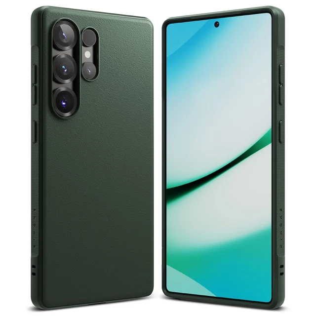 Чохол Ringke Onyx для Samsung Galaxy S25 Ultra (S938) Dark Green (8800274969193)