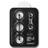 Захисне скло Ringke для камери Samsung Galaxy S25 Ultra (S938) Camera Frame Protector (2 pack) Black (8800274969483)