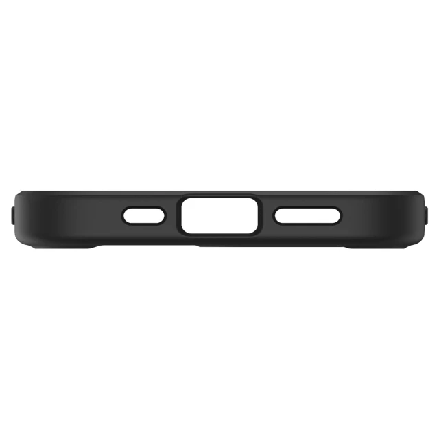 Чохол Spigen Crystal Hybrid для iPhone 17e / 16e Чорний напівпрозорий with MagSafe (8800283300055)
