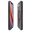 Чохол Spigen Crystal Hybrid для iPhone 17e / 16e Чорний напівпрозорий with MagSafe (8800283300055)