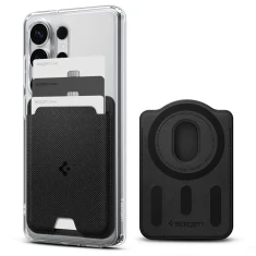 Чохол Spigen Urban Fit Wallet MagSafe Magnetic Card Holder Galaxy S Black with MagSafe (AFA09208)