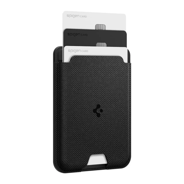 Чохол Spigen Urban Fit Wallet MagSafe Magnetic Card Holder Galaxy S Black with MagSafe (AFA09208)