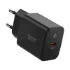 Мережевий зарядний пристрій Spigen Essential EE201EU 20W USB-C Black (ACH09217)