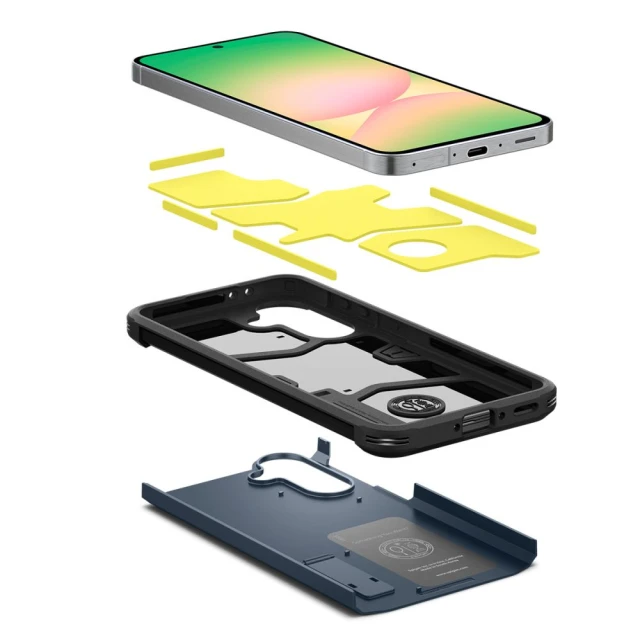 Чохол Spigen Tough Armor для Samsung Galaxy A56 5G (A566) Metal Slate (ACS09295)