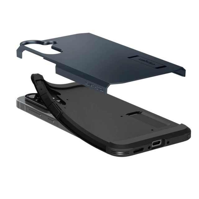 Чохол Spigen Tough Armor для Samsung Galaxy A56 5G (A566) Metal Slate (ACS09295)