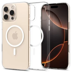 Чохол Spigen Thin Fit для iPhone 16 Pro Max Clear White with MagSafe (ACS09315)