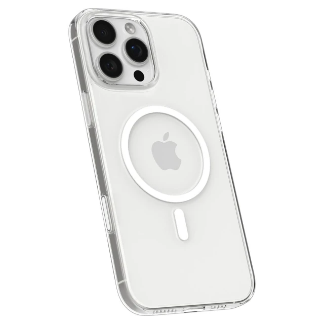 Чохол Spigen Thin Fit для iPhone 16 Pro Max Clear White with MagSafe (ACS09315)