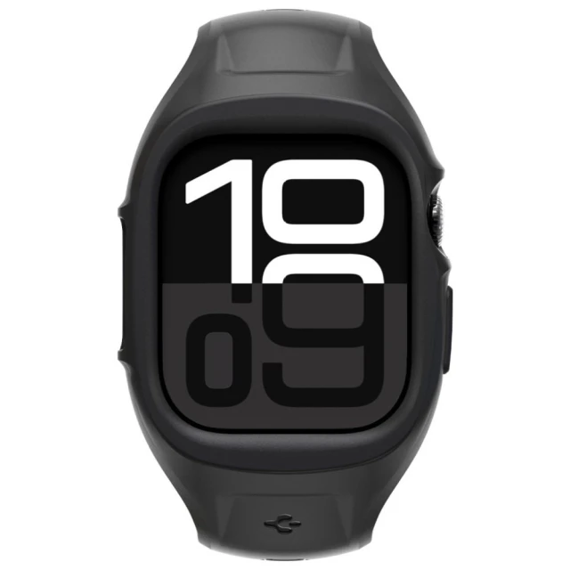 Чохол-ремінець Spigen Liquid Air Pro для Apple Watch 10 46 mm Matte Black (ACS09317)