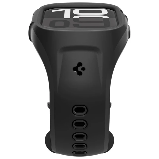 Чохол-ремінець Spigen Liquid Air Pro для Apple Watch 10 46 mm Matte Black (ACS09317)