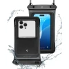 Водонепроникний чохол Spigen Universal Waterproof Float Case Matte Black (2 pack) (ACS09348)