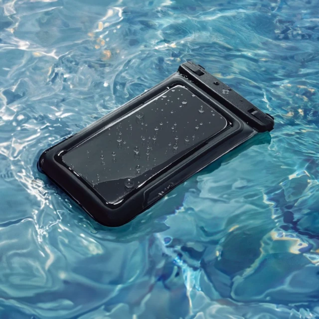 Водонепроникний чохол Spigen Universal Waterproof Float Case Matte Black (2 pack) (ACS09348)