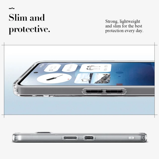 Чохол Spigen Ultra Hybrid для Nothing Phone 3a Space Crystal (ACS09373)