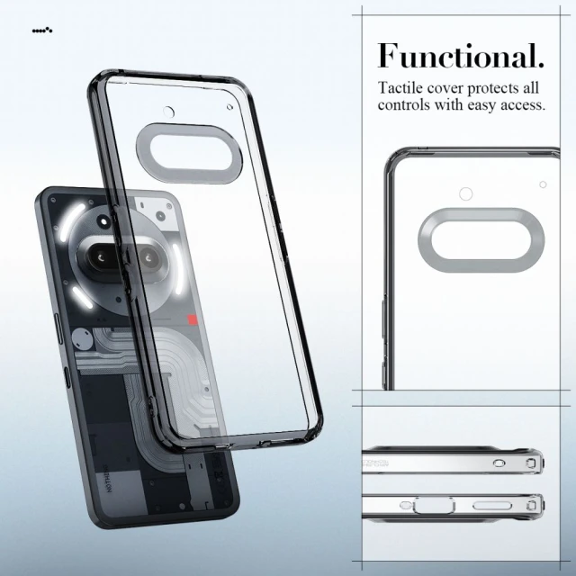 Чохол Spigen Ultra Hybrid для Nothing Phone 3a Space Crystal (ACS09373)