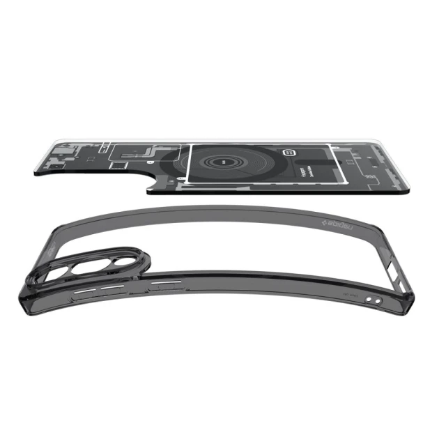 Чохол Spigen Ultra Hybrid Zero One для Samsung Galaxy S25 Edge (S937) Zero One Black with MagSafe (ACS09415)