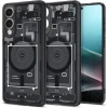 Чохол Spigen Ultra Hybrid Zero One для Samsung Galaxy S25 Edge (S937) Zero One Black with MagSafe (ACS09415)