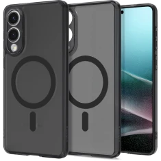 Чохол Spigen Ultra Hybrid для Samsung Galaxy S25 Edge (S937) Frost Black with MagSafe (ACS09419)