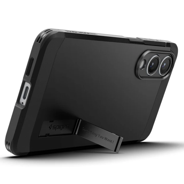Чохол Spigen Tough Armor AI для Samsung Galaxy S25 Edge (S937) Black with MagSafe (ACS09422)