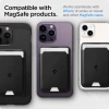 Магнітний гаманець Spigen Valentinus Pro 3 Cards Black with MagSafe (AFA09442)