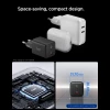 Мережевий зарядний пристрій Spigen Essential 1-Port 45W + Type-C Cable Black (ACH09474)