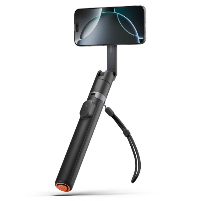 Універсальний штатив Spigen S581W Bluetooth Selfie Stick Tripod Black with MagSafe (AMP09534)