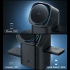 Бездротовий зарядний пристрій Spigen Essential EF223MS 3-in-1 Rotary Magnetic 15W Black with MagSafe (ACH09542)