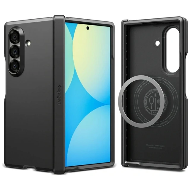 Чохол Spigen Tough Armor Pro для Samsung Galaxy Fold7 (F966) Black with MagSafe (ACS09549)