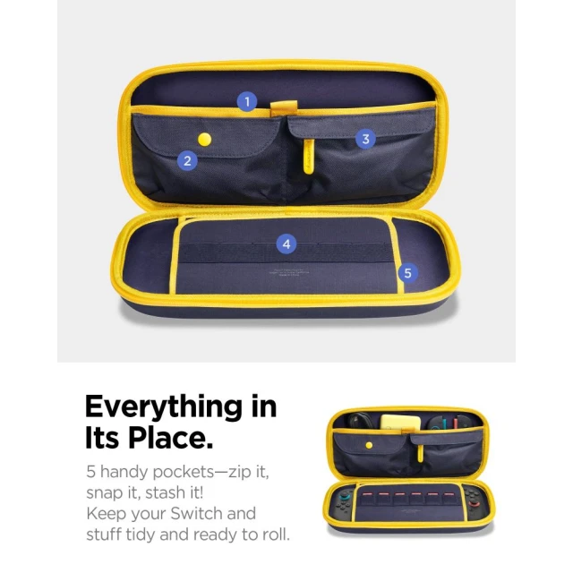 Чохол Spigen Nano Pop Pro Pouch для Nintendo Switch 2 Blueberry Navy (AGP09565)