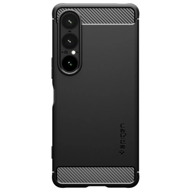 Чохол Spigen Rugged Armor для Sony Xperia 1 VII Matte Black (ACS09591)