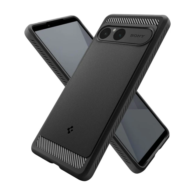 Чохол Spigen Rugged Armor для Sony Xperia 10 VIl Matte Black (ACS09592)
