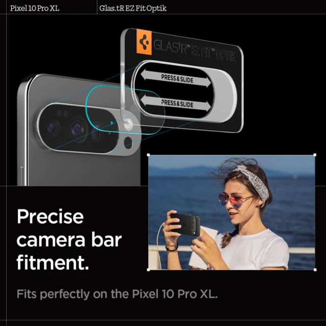 Захисне скло Spigen для камери Google Pixel 10 Pro XL Optik Pro Glas.TR 