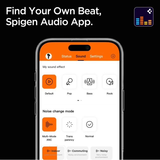 Навушники Spigen SA2403 ANC Pro Black (ASD09691)