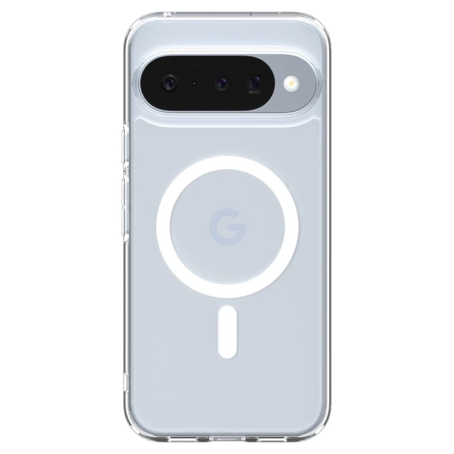 Чохол Spigen Ultra Hybrid для Google Pixel 10 | 10 Pro Clear White with MagSafe (ACS09702)