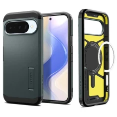 Чехол Spigen Tough Armor для Google Pixel 10 | 10 Pro Abyss Green with MagSafe (ACS09707)